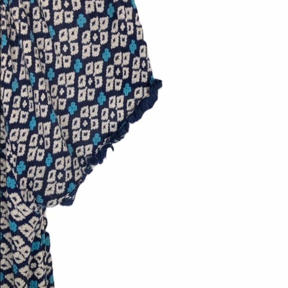 Anthropologie print embroidered romper - Picture 3 of 8